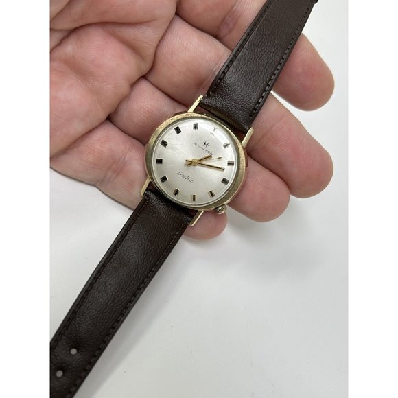 Parts Or Restore Vintage Hamilton Electric Oval Case - Picture 4 of 14